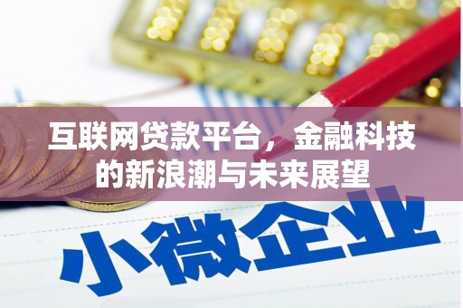 丘北互联网贷款平台，金融科技的新浪潮与未来展望