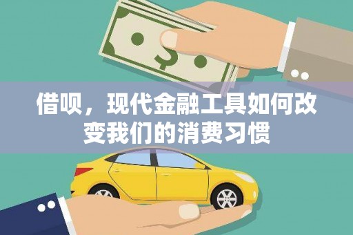 丘北借呗，现代金融工具如何改变我们的消费习惯