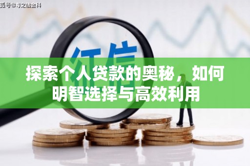 丘北探索个人贷款的奥秘，如何明智选择与高效利用