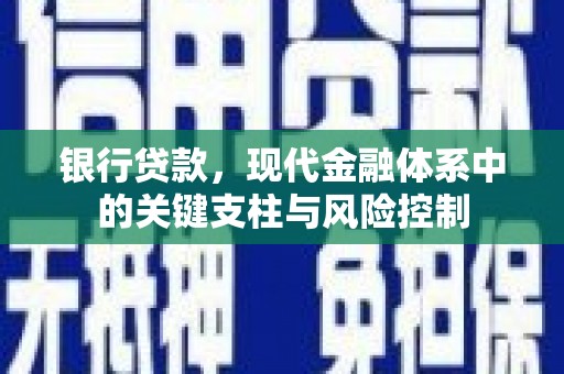 丘北银行贷款，现代金融体系中的关键支柱与风险控制