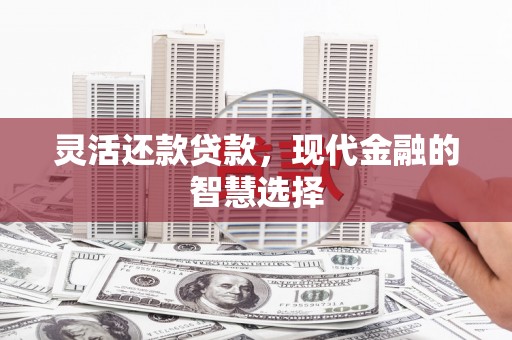 丘北灵活还款贷款，现代金融的智慧选择